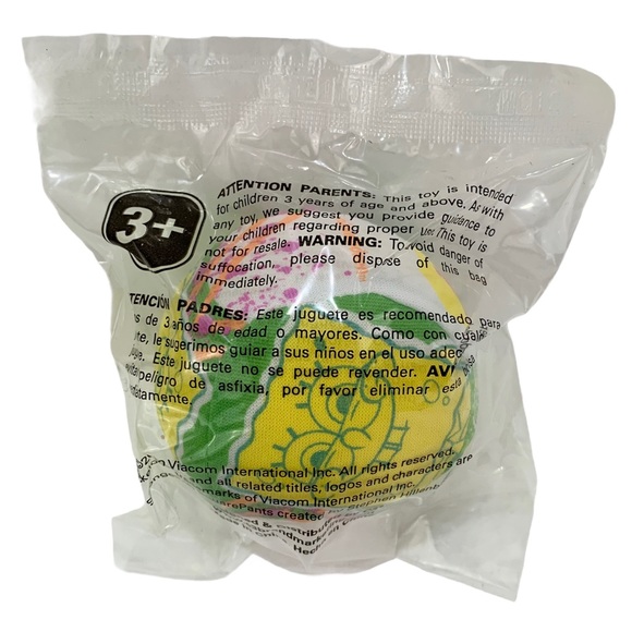 Nickelodeon SpongeBob Green Drawstring Beach Bag - Picture 3 of 5